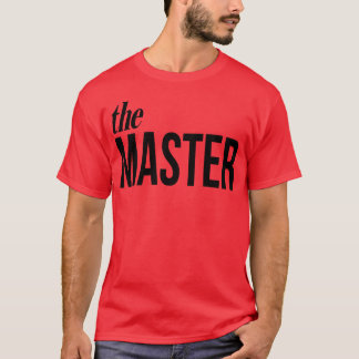 Der Meister der Remster Vater und Sohn Motiv lusti T-Shirt