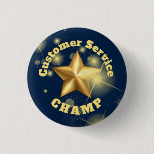 Der Meister des Kundenservice mit dem Goldstar Button