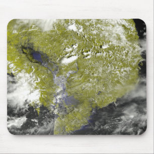 Der Mekong-Dreieck und der Tonle Saft Mousepad