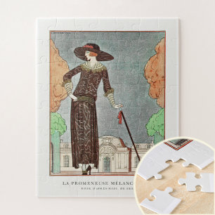 Der melancholische Walker von George Barbier Puzzle