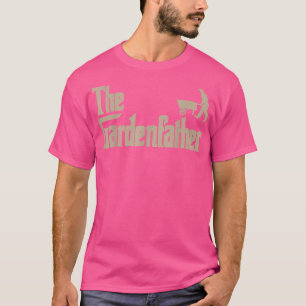 Der Mens Bester Gartenvater gibt dem Gärtner ein G T-Shirt