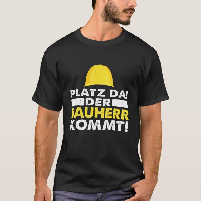 Der Mens Space während der Erstellung T-Shirt (Vorderseite)