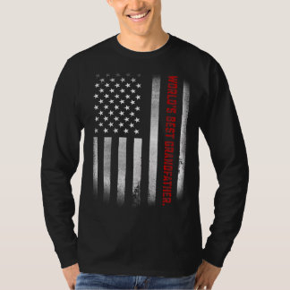 Der Mens Vaters Day Weltbeste Großvater aller Zeit T-Shirt