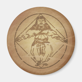 Der Mensch als Universum der chinesischen Magie Magnet