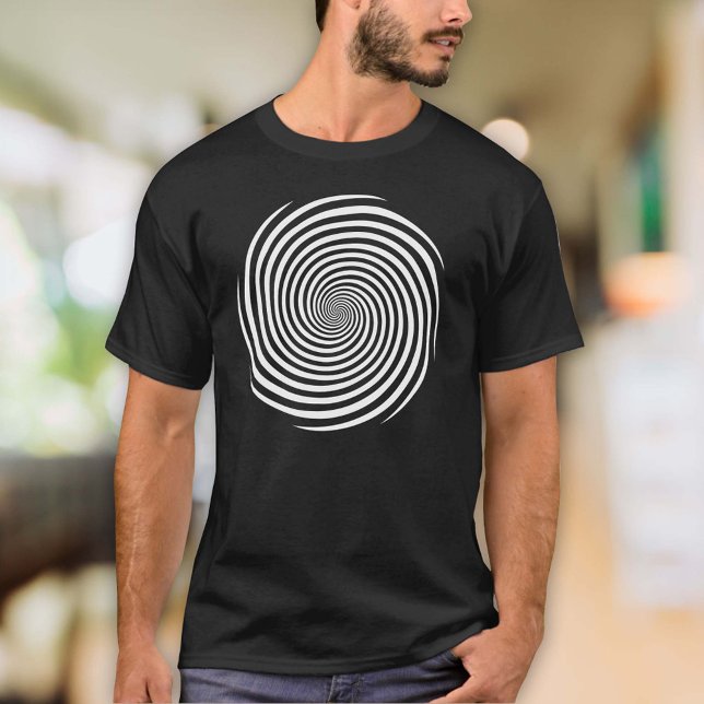 Der Mensch der Mystery Hypnosis Spiral T - Shirt (Von Creator hochgeladen)