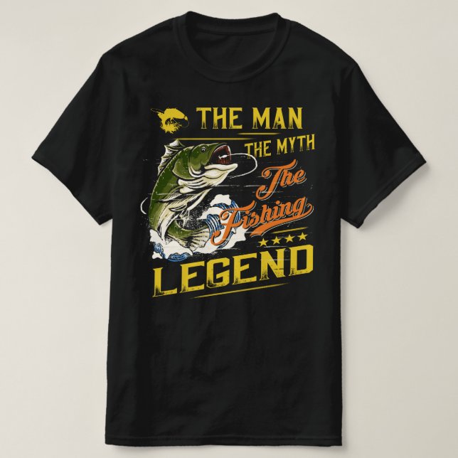 Der Mensch der Mythos der Fischlegende v4  T-Shirt