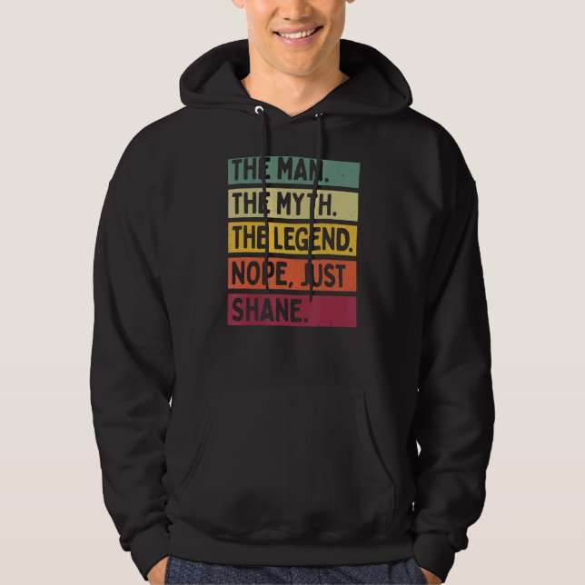 Der Mensch, der Mythos, der legendäre Nope, nur ve Hoodie (Vorderseite)