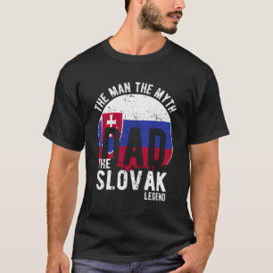 Der Mensch der Mythos der slowakischen Legende - V T-Shirt