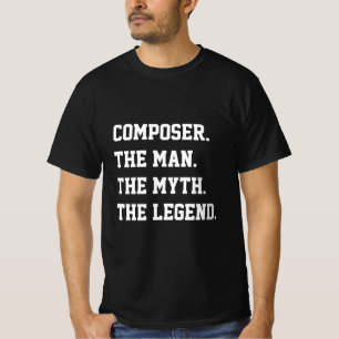 Der Mensch, der Mythos, der T - Shirt der Legende
