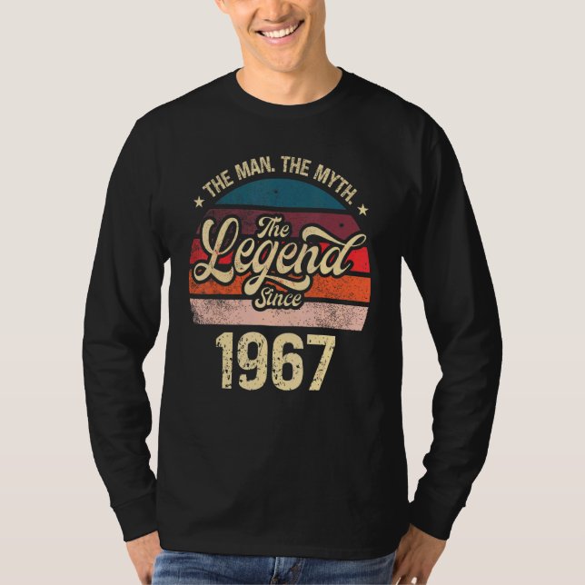 Der Mensch, der Mythos, die Legende seit 1967 Gebu T-Shirt (Vorderseite)