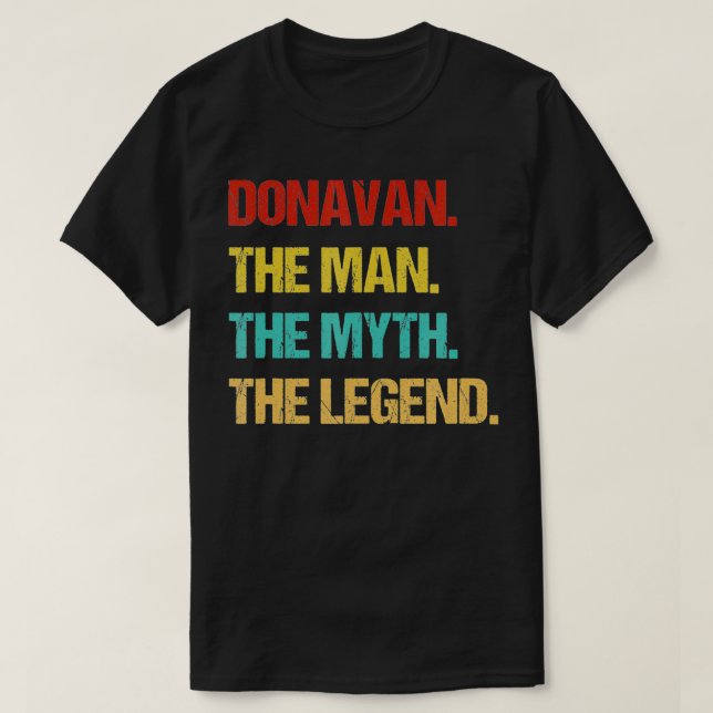 Der Mensch, der Mythos, die Legende T-Shirt (Design vorne)