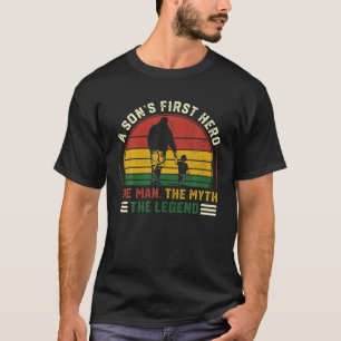 Der Mensch der schwarzen Väter, der Mythos, die Le T-Shirt