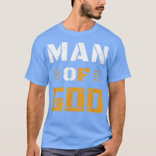 Der Mensch Gottes Christlicher Vater T-Shirt
