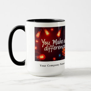 Der Mensch hinter der Win-Appreciation Tasse