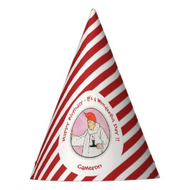 Der Mensch im Mond Gänse Geburtstagsgegenstände Partyhütchen