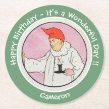 Der Mensch im Mond Gänse Geburtstagsgegenstände