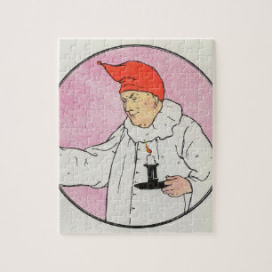 Der Mensch im Mond Gänse Kinderzimmer Rhyme Puzzle