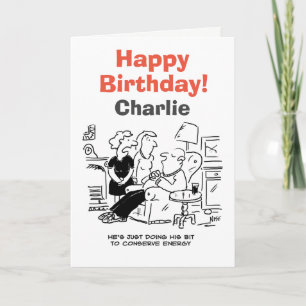 Der Mensch schläft für Energie Karte