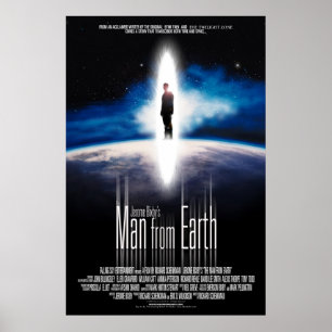 Der Mensch von der Erde - Poster / Ein Blatt