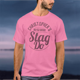 Der menschliche Stag-Do-T - Shirt