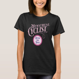 Der Menstruationszyklus teilt sich den Weg mit den T-Shirt