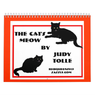 Der Meow-Kalender der Katze Kalender