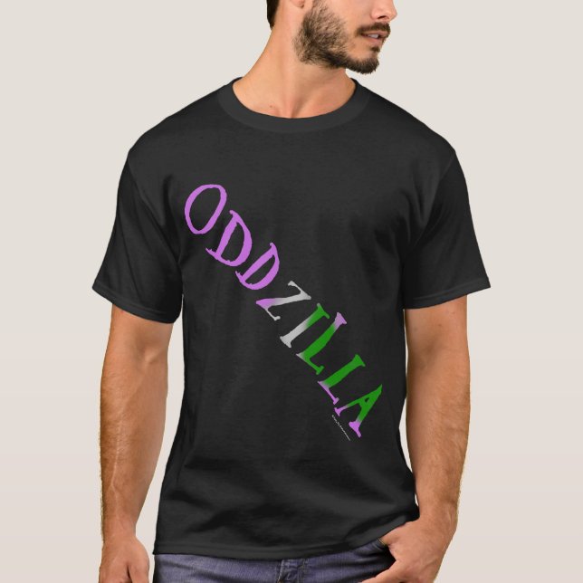 Der merkwürdige Schwanz von Oddzilla T-Shirt (Vorderseite)