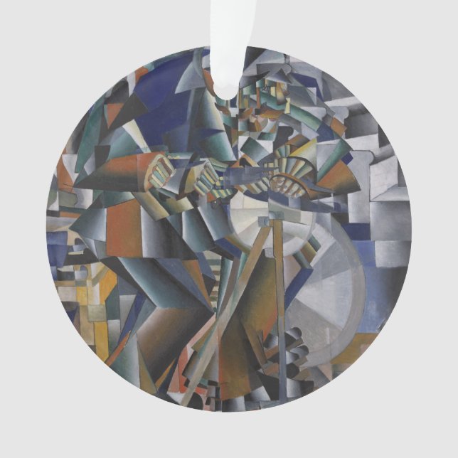 Der Messer-Schleifer oder das Prinzip des Funkelns Ornament (Vorderseite)