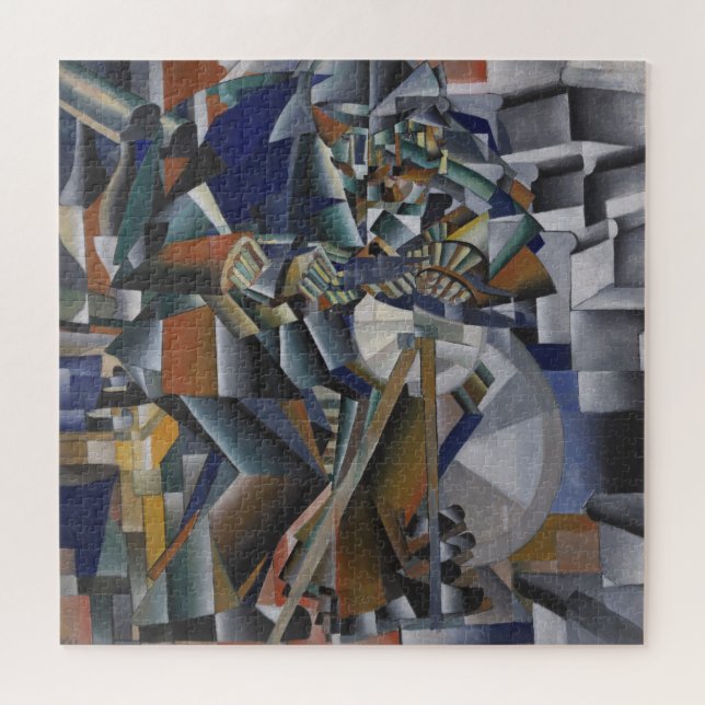 Der Messer-Schleifer oder das Prinzip des Funkelns Puzzle (Horizontal)