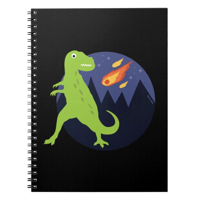 Der Meteorit der fest Notizblock (Vorderseite)