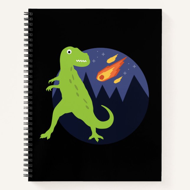 Der Meteorit, der steckte Notizbuch (Vorderseite)