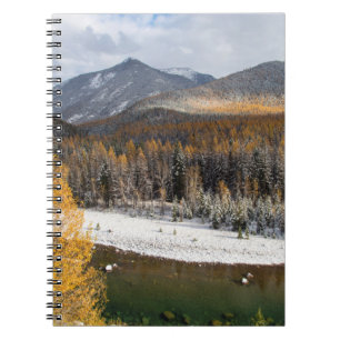Der Middle Fork des Flathead River Notizblock