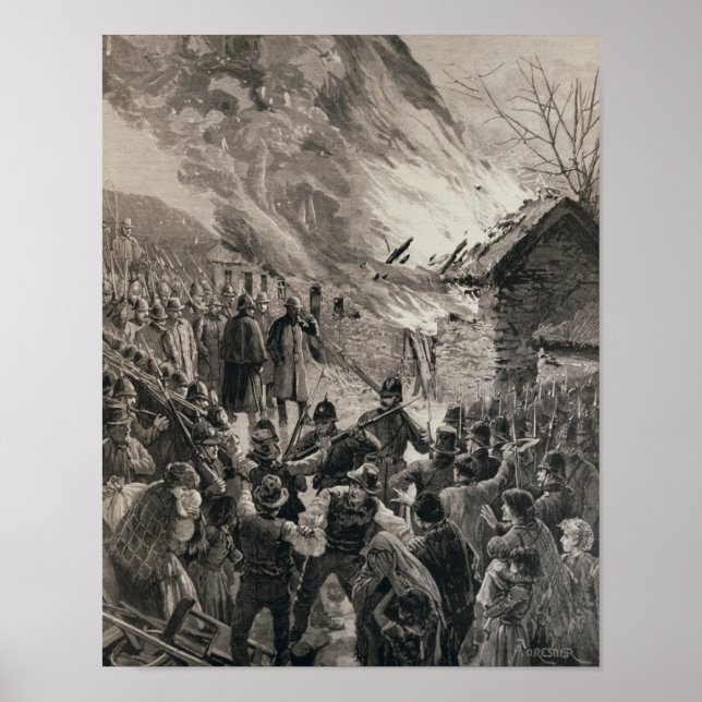 Der Mietzeitkrieg in Irland Poster (Vorne)