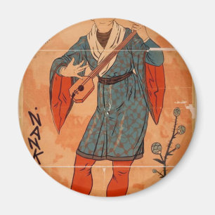 Der MIKADO, 'Nankipoo' Retro-Theater Magnet