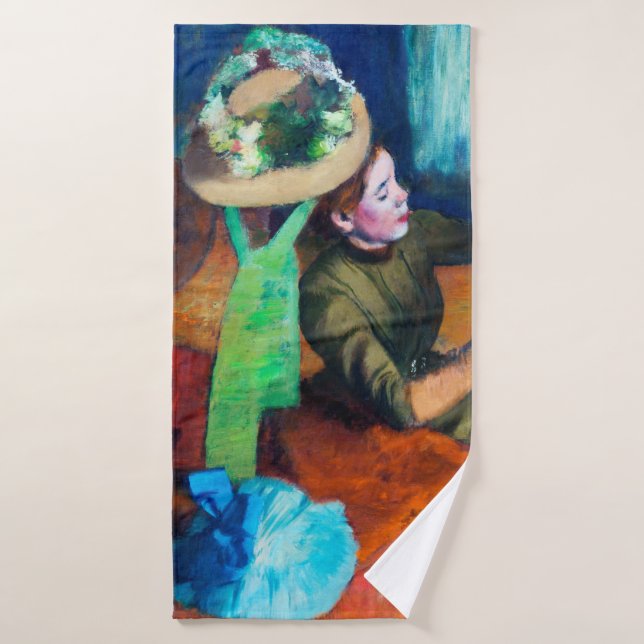 Der Milchladen, Edgar Degas Badehandtuch (Badehandtuch)