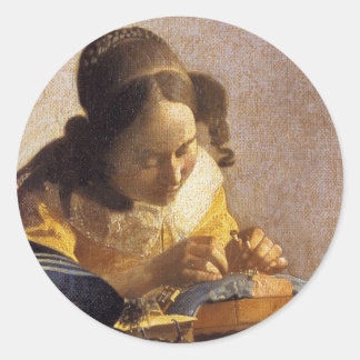 Der Milchmacher Runder Aufkleber