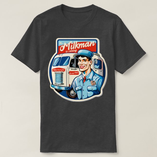 der Milchmann 1 T-Shirt (Design vorne)