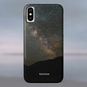Der Milchstraße nächtliche Himmel. Personalisiert. Case-Mate iPhone Hülle