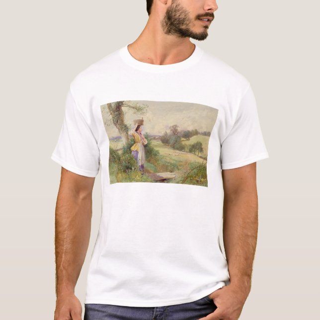 Der Milkmaid, 1860 T-Shirt (Vorderseite)