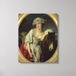 Der Milkmaid Leinwanddruck