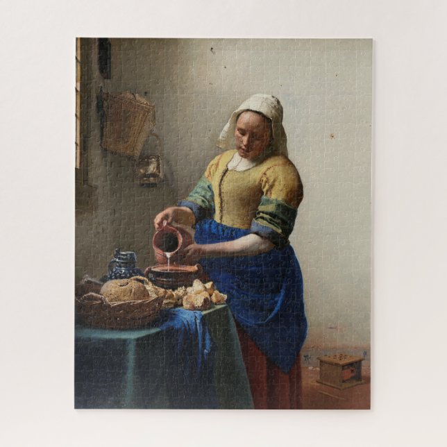 DER MILKMAID PUZZLE (Vertikal)