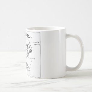 der mini klassische Entwurf zerteilt Kaffeetasse