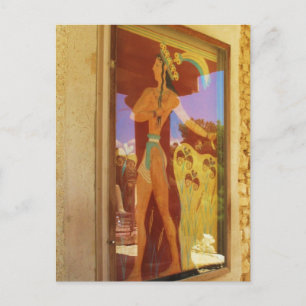 Der minoische Palast von Knossos FRESCO MALERIEREN Postkarte