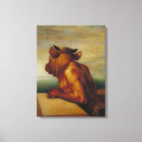 Der Minotaur George Frederic Watts Art