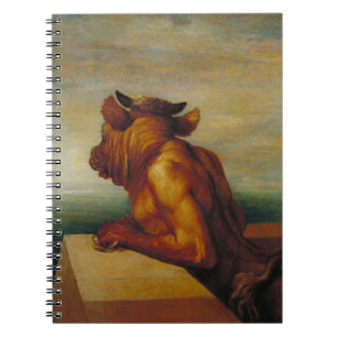 Der Minotaur George Frederic Watts Art Notizblock