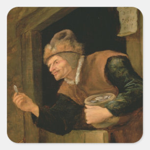 Der Misere Quadratischer Aufkleber