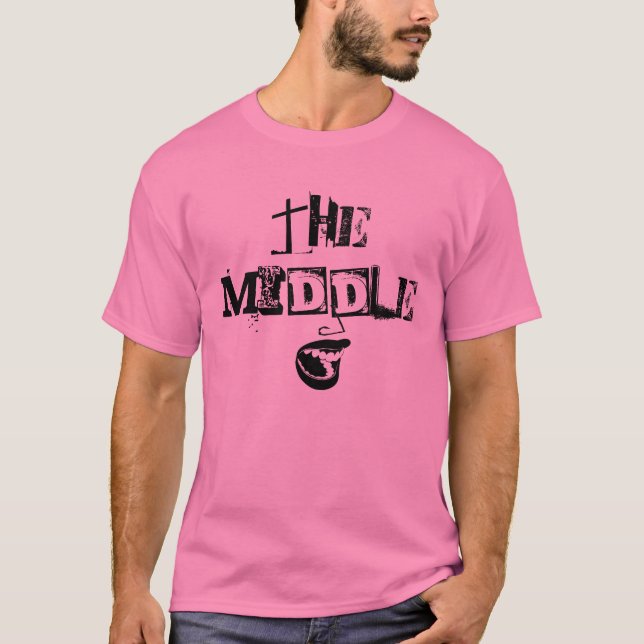 Der MittelpINK!  T T-Shirt (Vorderseite)