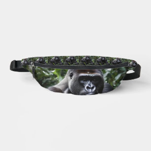 Der Mitternachts-Gorilla-König: Monarch des Waldes Bauchtasche