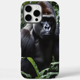 Der Mitternachts-Gorilla-König: Monarch des Waldes iPhone 16 Pro Max Hülle