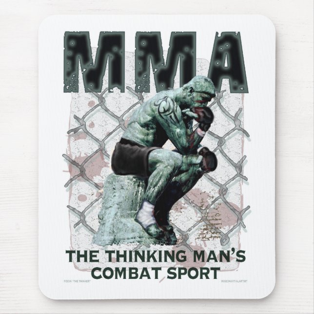 Der MIXED MARTIAL ARTS Denker Mousepad (Vorne)